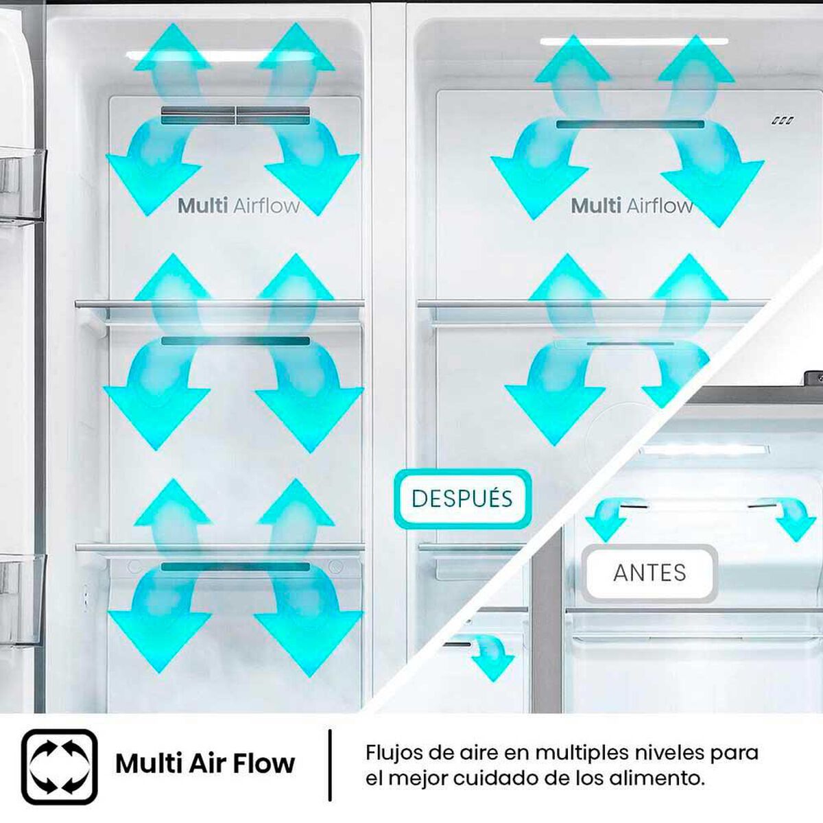 Refrigerador Side by Side Hisense RC-56WS 428 lts.