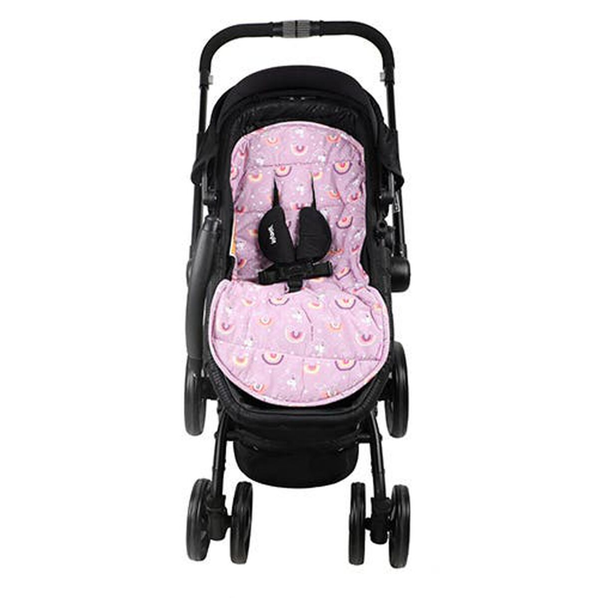 Colchoneta para Coches Arcoíris Rosado Infanti