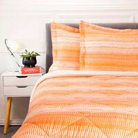 Plumón Estampado Sherpa Casanova 1.5.Plazas Rosa