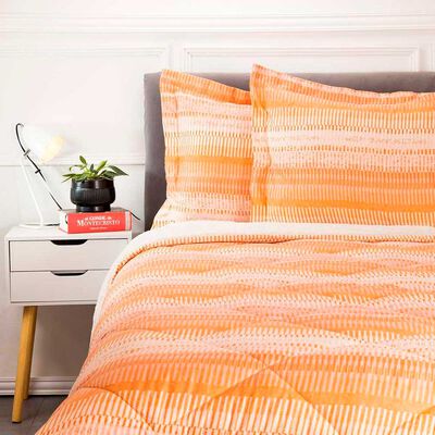 Imagen 1 del producto Plumón Estampado Sherpa Casanova 2 Plazas Azul, Rosa