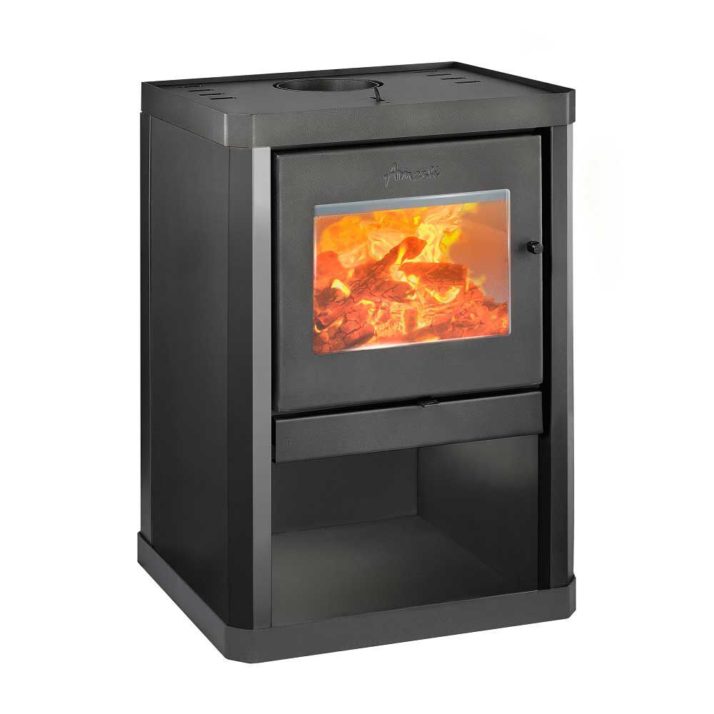 Calefactor a Leña Amesti Classic 400 Negro