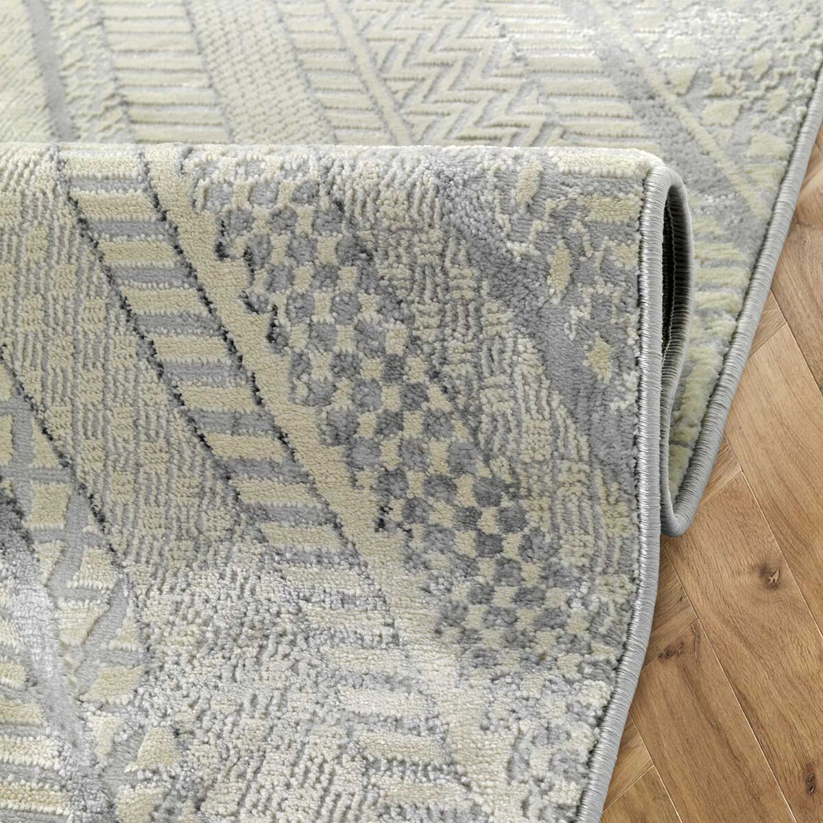 Alfombra Modalfo Babil Gris 120 x 180 cm