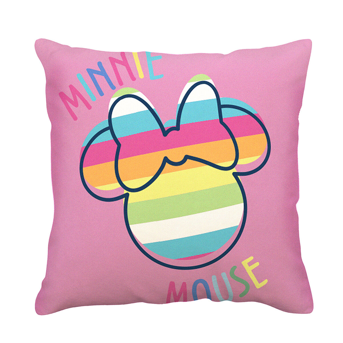 Cojín Disney Minnie Rainbow 40 x 40 cm