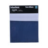 Faldón Mashini 144 Hilos Súper King Liso Azul