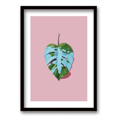 Imagen 1 del producto Cuadro Decorativo Retela Hoja Pintura 70 x 50 cm