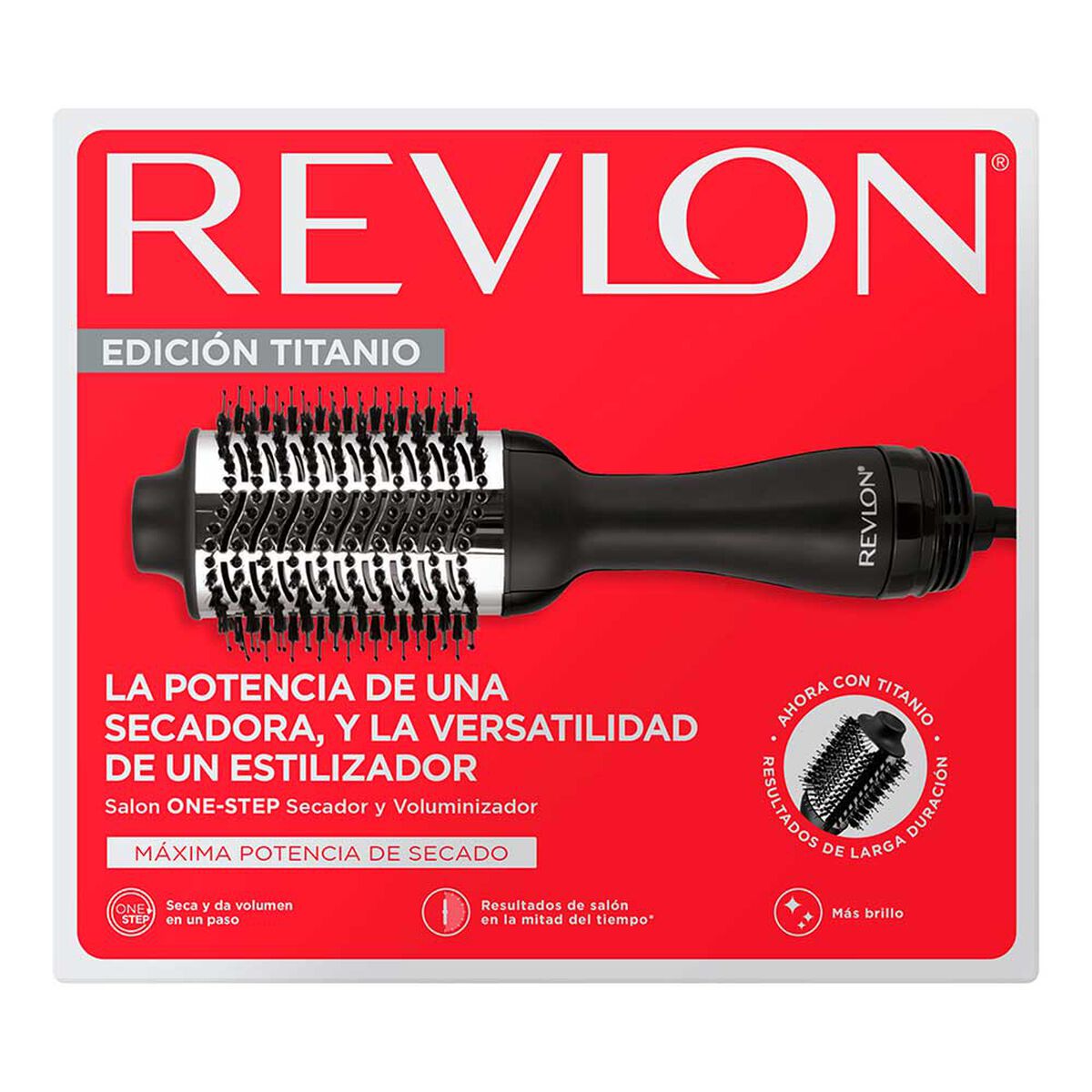 Cepillo Secador y Voluminizador Onestep Revlon 2I289RVDR5222TLA