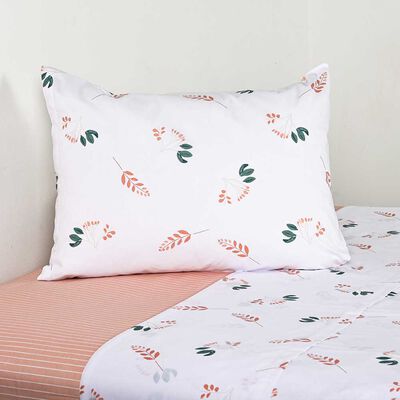 Imagen 1 del producto Juego de Sábanas American Family 144 Hilos 1,5 Plazas Ninfa Rosa