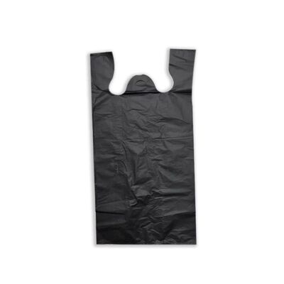 Imagen 1 del producto Bolsa Plástica De Gaune Camiseta Negro 1000 Unidades