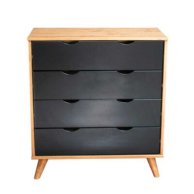 Imagen 2 del producto Cómoda Vekkahome Elis 4 Cajones Café