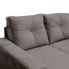 Sofá Seccional Muebles MPR Azalea 3 Gris