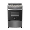 Cocina a Gas Midea MCG-4QPI24NSCG 4 Quemadores