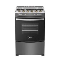 Cocina a Gas Midea MCG-4QPI24NSCG 4 Quemadores