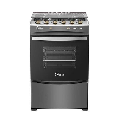 Cocina a Gas Midea MCG-4QPI24NSCG 4 Quemadores
