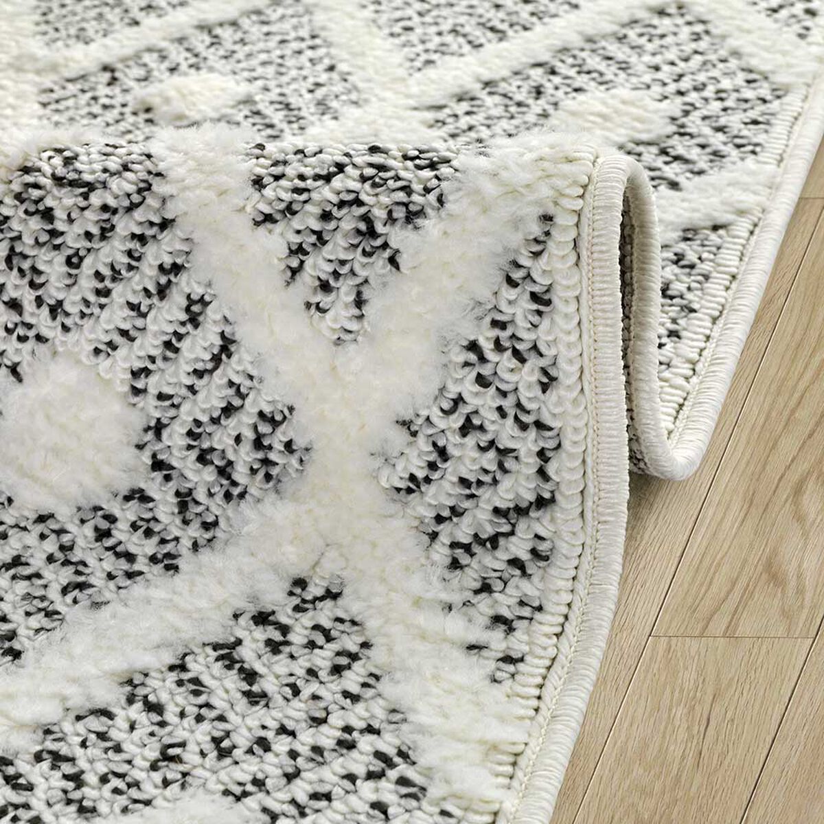 Alfombra Pasillo Modalfo Palafito Gris 70 x 230 cm