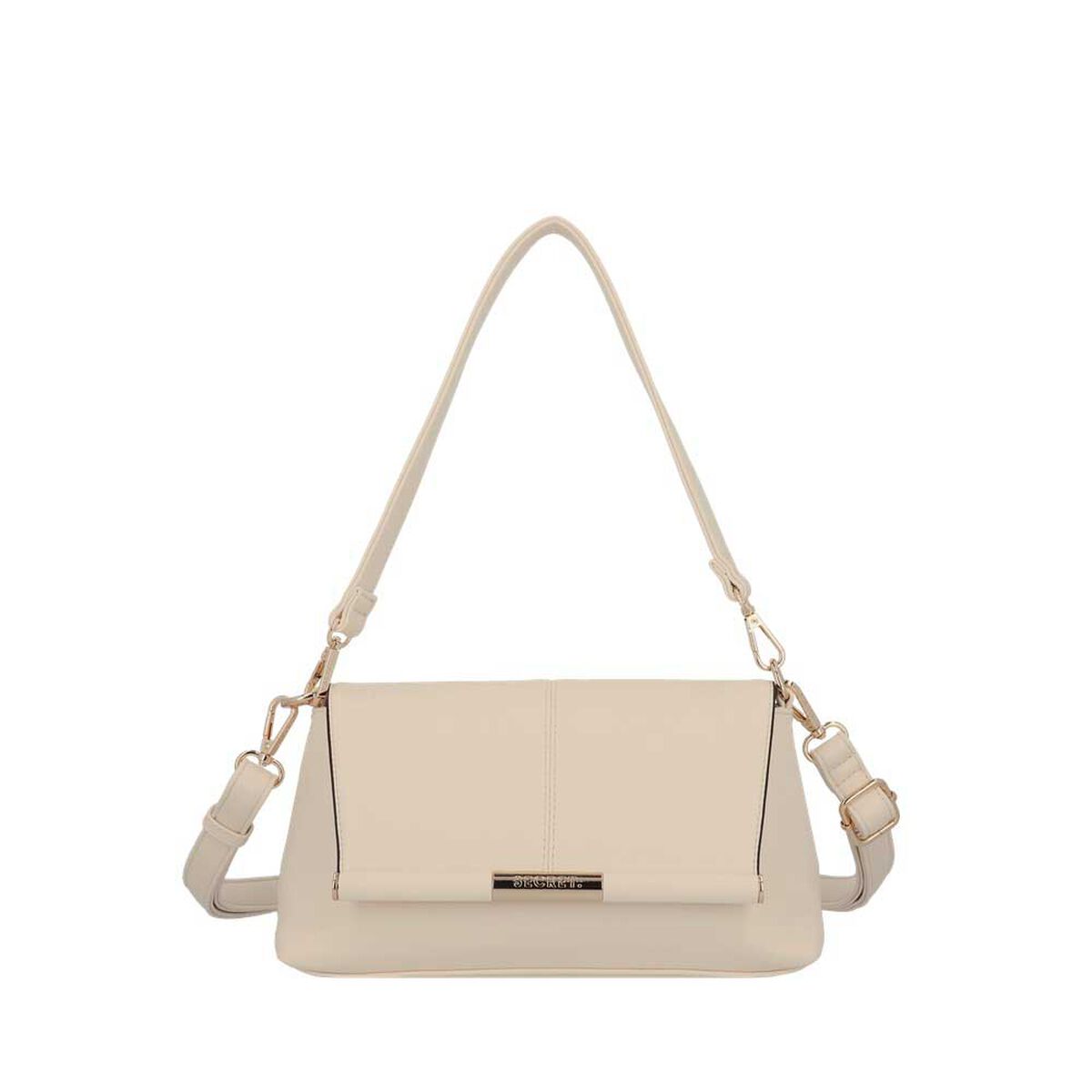 Cartera Bandolera Secret Sicilia SC7 Mediana Beige