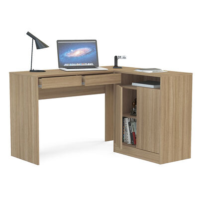 Imagen 1 del producto Escritorio Vekkahome Tyler Café Claro