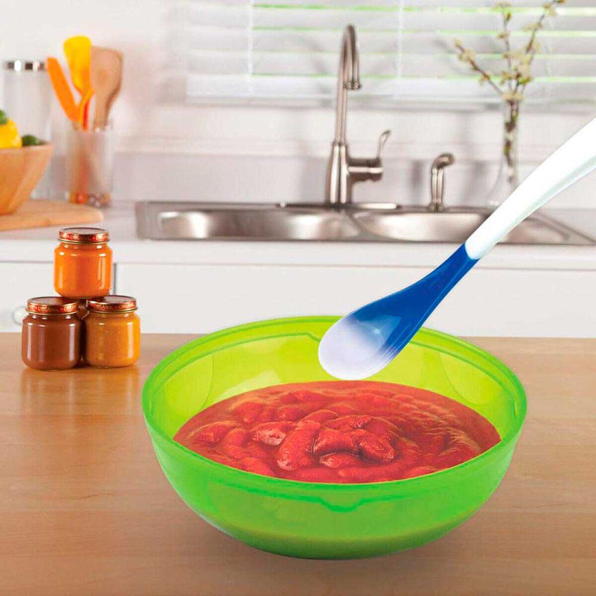 Set de 4 Cucharas C/Sensor de Temperatura