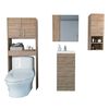 Botiqu&iacute;n + Mueble Lavamanos + Muro + Optimizador TuHome Bath 300