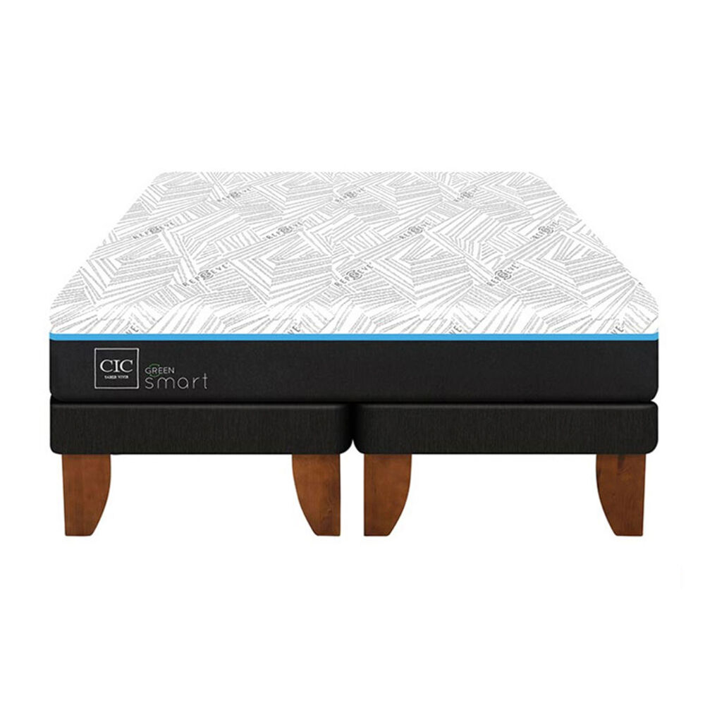 Cama europea CIC King Green Infinity