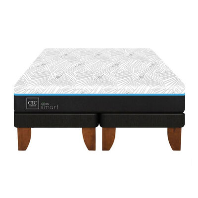 Cama europea CIC King Green Infinity