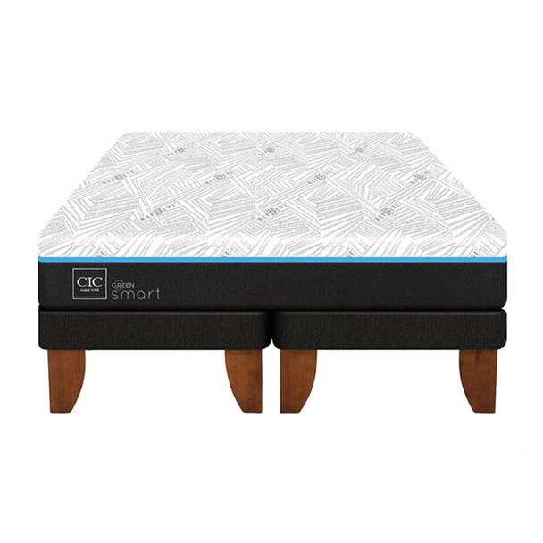 Cama europea CIC King Green Infinity