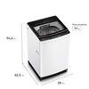 Lavadora Carga Superior Mademsa MDWMT14W 14 kg Blanco