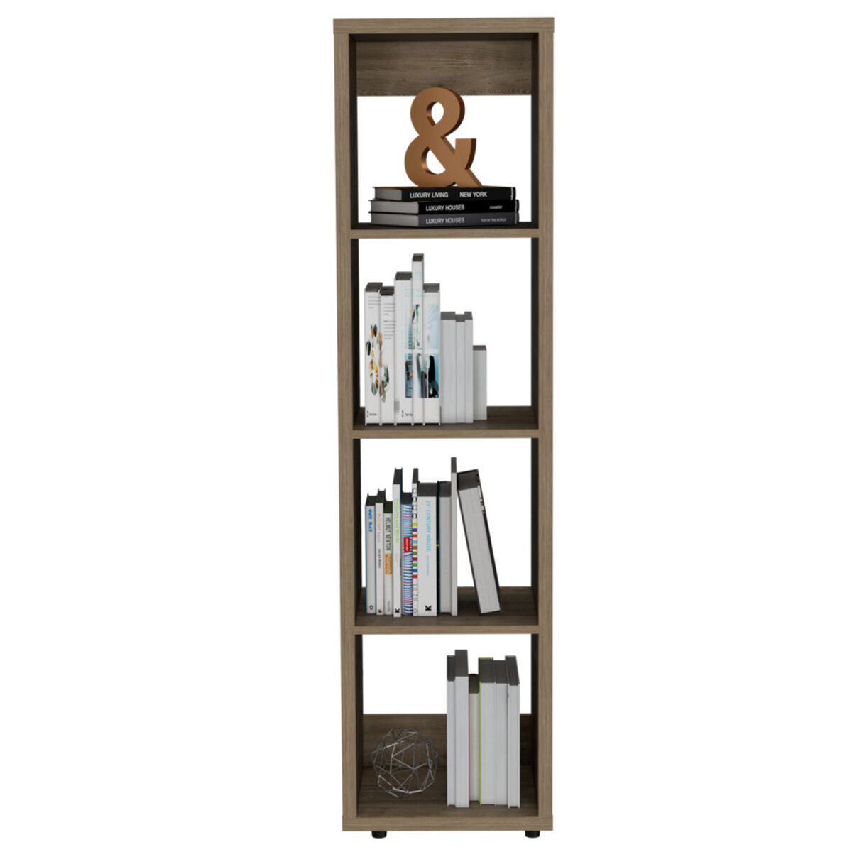 Biblioteca TuHome Sencilla Tanger Miel