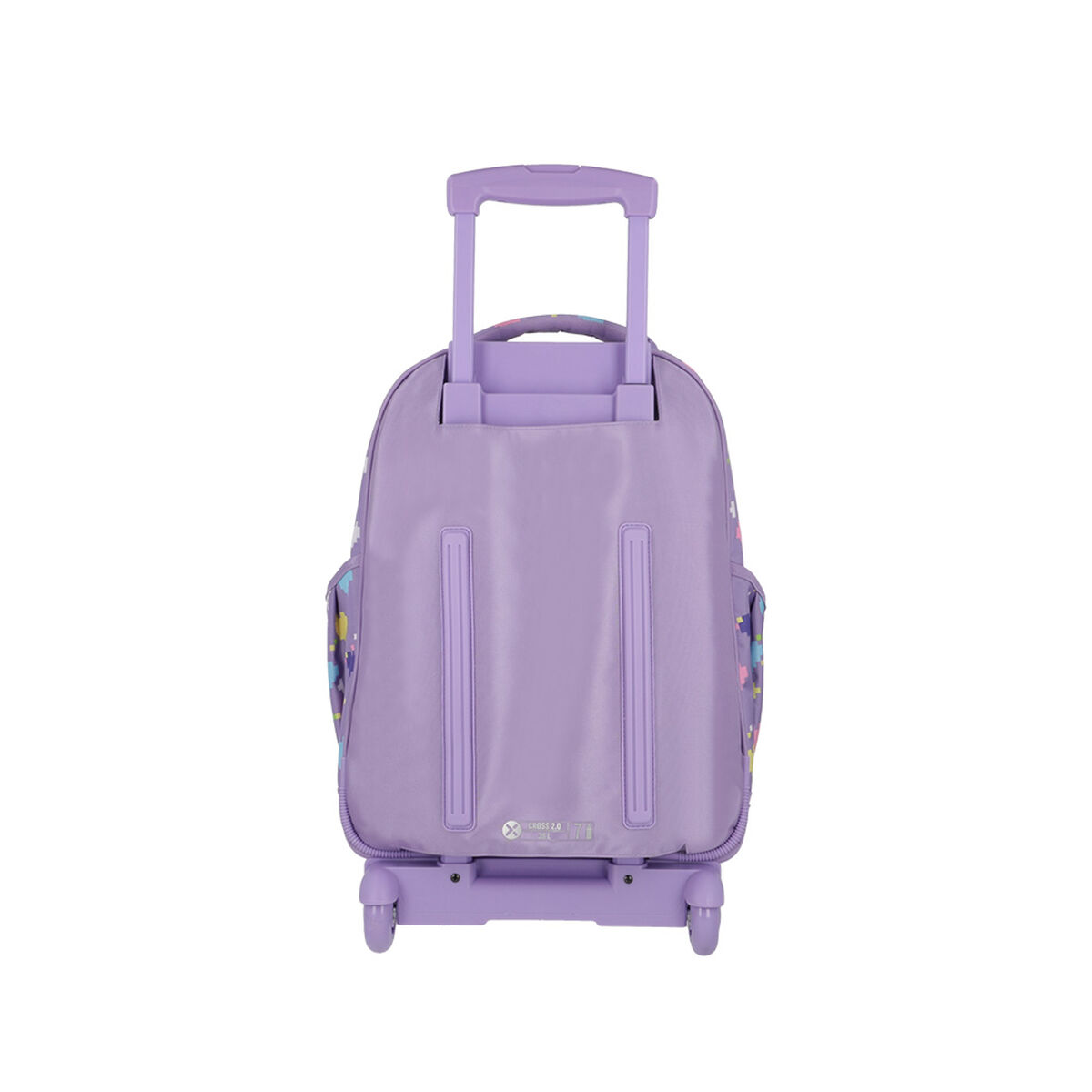 Mochila con ruedas Xtrem Cross 2.0 5XT Gato Lila