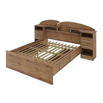 Imagen 1 del producto Marquesa Decocasa 2 Plazas Elite Nogal