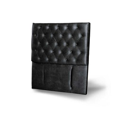 Imagen 2 del producto Respaldo Latam Home 1,5 Plazas Florencia Cuero Negro