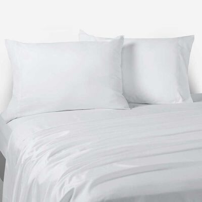 Imagen 1 del producto Juego de Sábanas Rosen 2 Plazas Microfibra Blanco