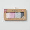 Pack 4 Calzones Pantaletas Niña Palmers