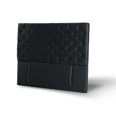 Imagen 2 del producto Respaldo Latam Home King Brescia Tela Velvet Negro