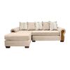Sofá Seccional Living Factory Arizona 4 Cuerpos Beige