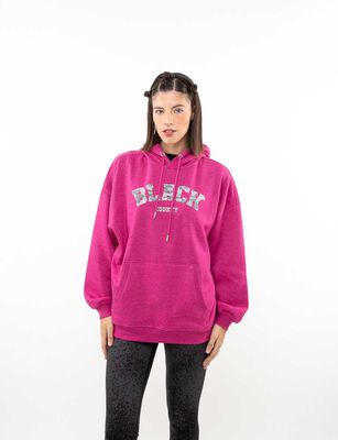 Imagen 1 del producto Polerón Deportivo Mujer Black County Dark, Gris, Negro