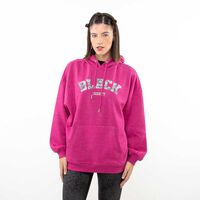 Polerón Deportivo Mujer Black County Dark, Gris, Negro