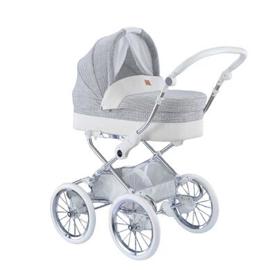 Imagen 1 del producto Coche Lujoso Royal de Coolbaby 2 Piezas Gris By Lubabycas