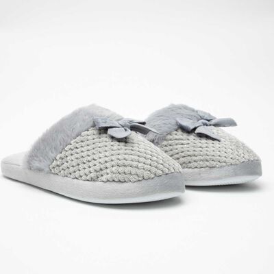 Pantufla Mujer Portman Club Grey