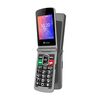 Celular Básico Bmobile C40 128MB 2,8" Gris Wom