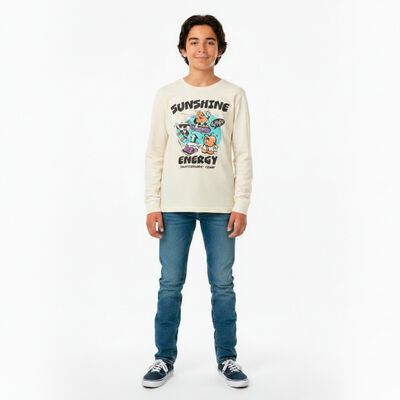 Polera Manga Larga Algod&oacute;n Ni&ntilde;o Chess