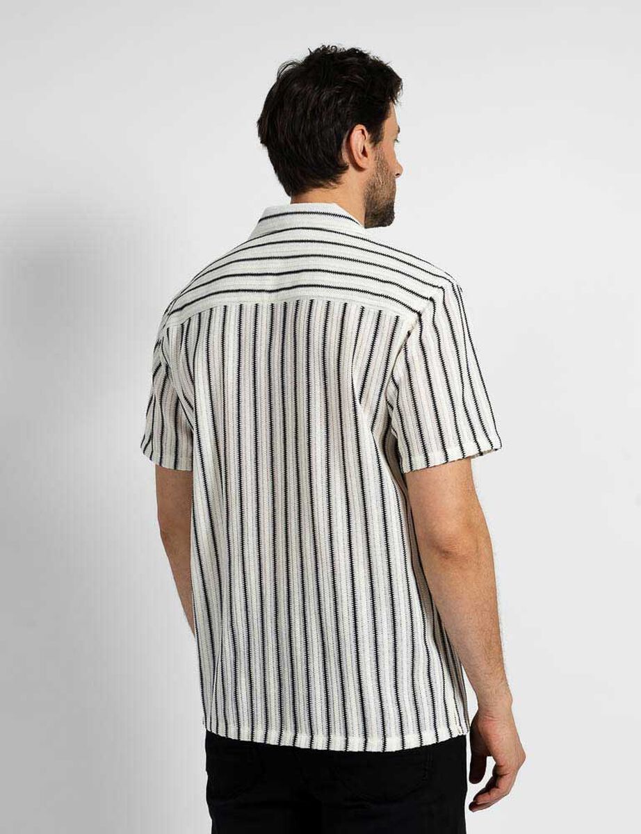 Camisa Crochet Manga Corta Hombre Soviet