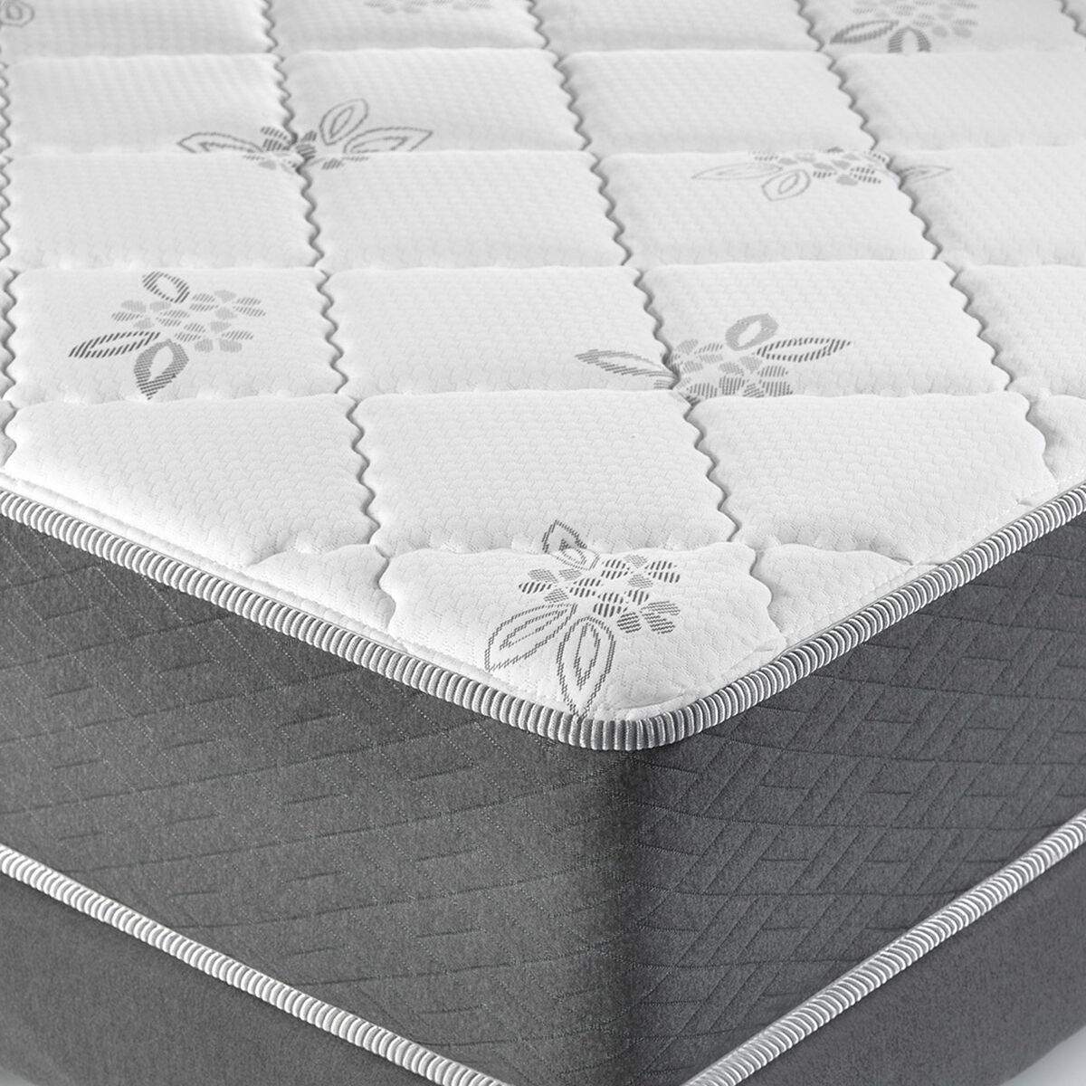 Cama Europea Celta 2 Plazas Supreme + Set Textiles