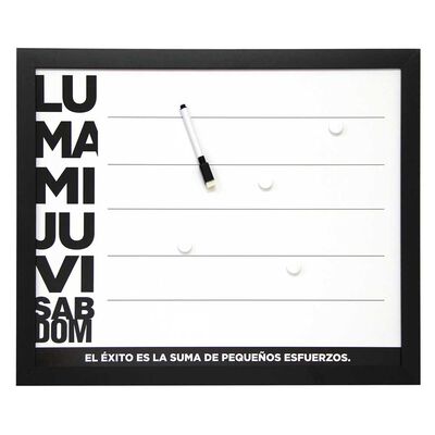 Imagen 1 del producto Pizarra Plástico Vgo Work 40 x 50 cm Negro