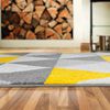 Alfombra Modalfo Florida 120 x 180 cm Amarillo