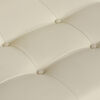 Sofá PU Bodevir Retro 3 Cuerpos Beige