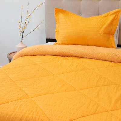 Imagen 2 del producto Plumón Doral 1,5 Plazas Senses Mostaza