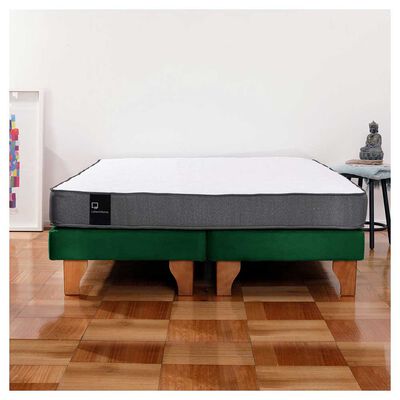 Imagen 1 del producto Cama Europea Latam Home Base Dividida 2 Plazas Zen Best Verde