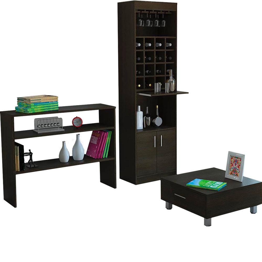 Mueble Bar + Arrimo + Mesa de Centro TuHome Beijing