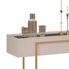 Mesa de Arrimo Vekkahome Pilar Beige