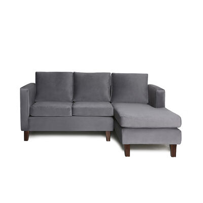 Imagen 1 del producto Sofá Seccional Barra Design Mila Derecho 3 Cuerpos Gris